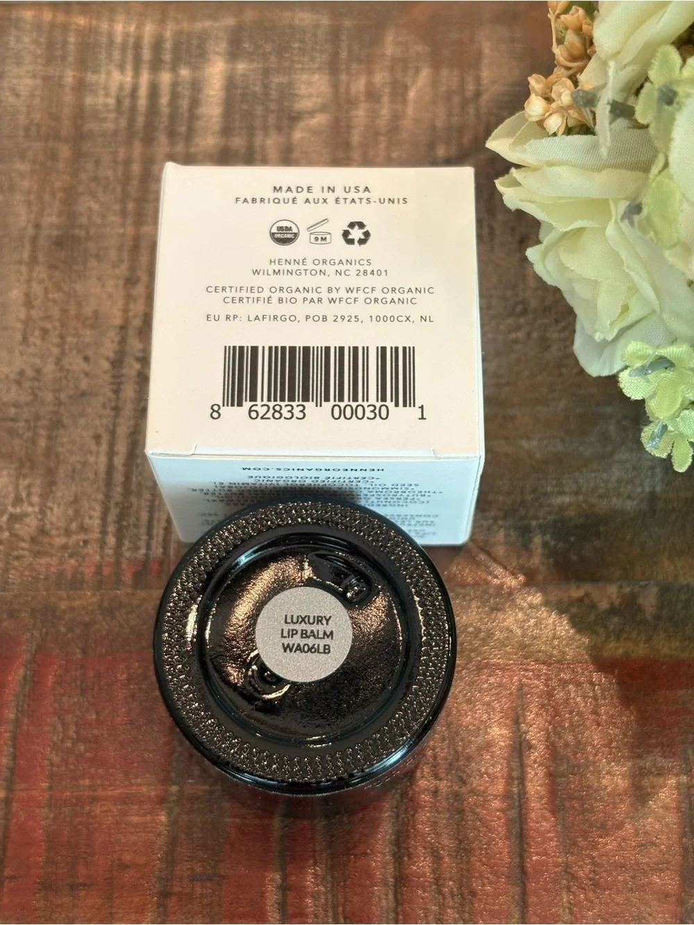 NEW Henne Organics LUXURY LIP BALM!